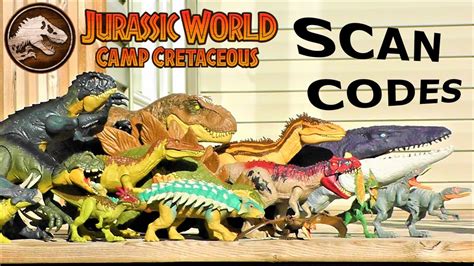 New Scan Codes Jurassic World Camp Cretaceous Dino Escape Scan Codes Youtube