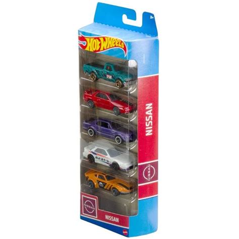 Set Cu Masinute Hot Wheels Nissan Mt Hly Libraria Clb