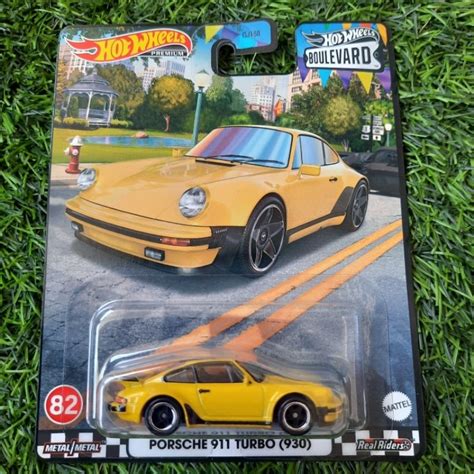 Jual Hot Wheels Premium Porsche Turbo Boulevard Shopee Indonesia