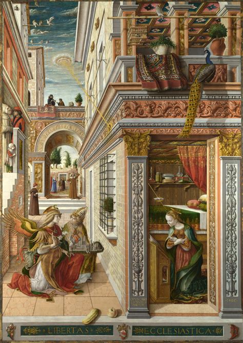 The Annunciation (1486) by Carlo Crivelli – Artchive