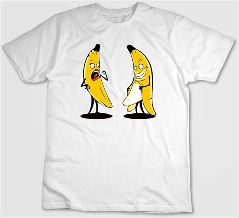 The Exhibitionist Banana Naked Banana Short Sleeve T Shirt Etsy