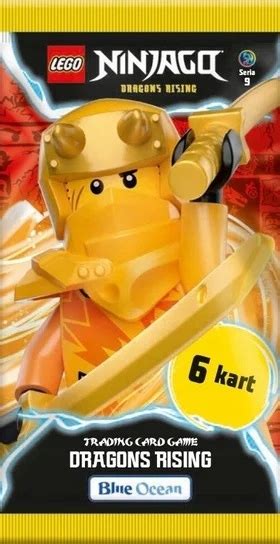 Karty Lego Ninjago S 9 Dragons Rising Saszetka 6 Kart NAJNOWSZA