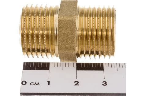 Удлиненный ниппель 1/2 латунный Uni-Fitt 601G2200 - выгодная цена ...