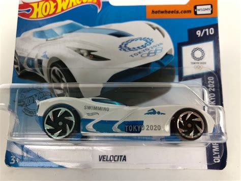 HOT WHEELS VELOCITA OLYMPIC GAMES TOKYO SWIMMING GHF NO BLISTER PALADINO