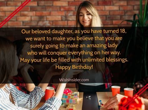 25 Happy 18th Birthday Wishes for Daughter – Wish Insider