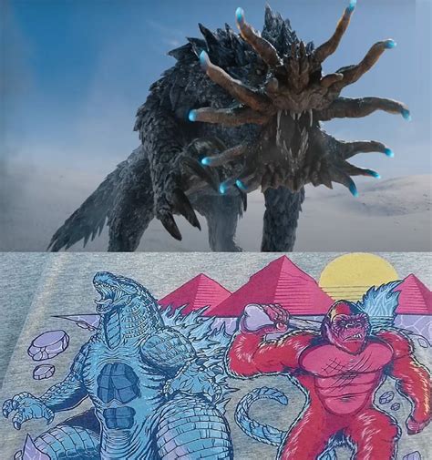 Godzilla And Kong Vs Frost Vark By Mnstrfrc On Deviantart