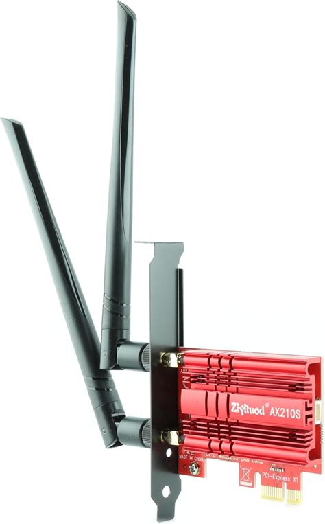 Wlan Karte Ziyituod Ax S Wifi E Bluetooth Pcie Wlan Adapter