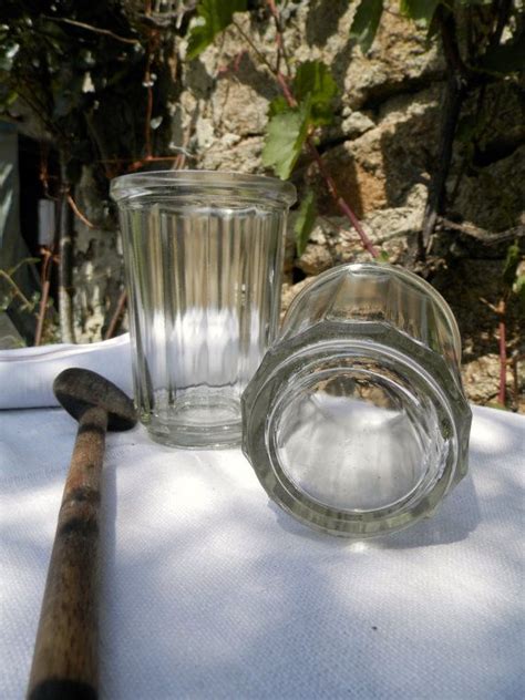 Vintage French Traditional Glass Jam Jar By Vintagedecorfrancais 1200 Jams And Jars In 2019