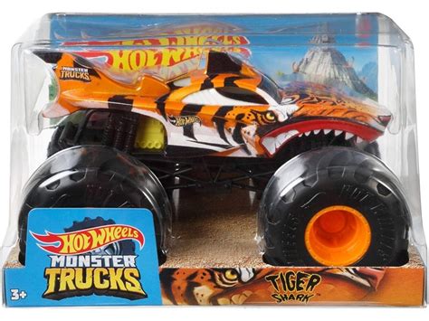 Hot Wheels Monster Trucks Tiger Shark Mattel Toytown