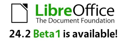 LibreOffice 24 2 beta lançado vai testar este pacote de software