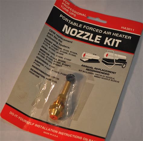 Reddy Heater Parts Ha3011 Nozzle Kit Power Equipment Warehouse