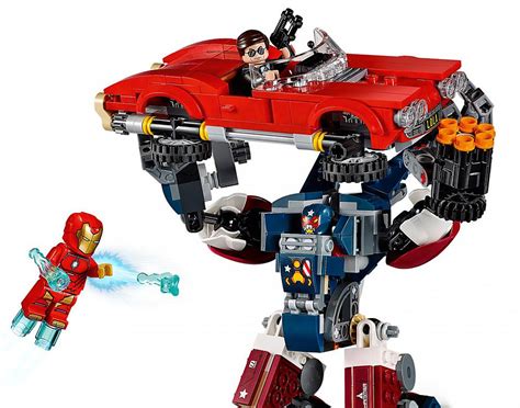 LEGO AVENGERS IRON MAN DETROIT STEEL STRIKES 76077 (MARVEL UNIVERSE ...
