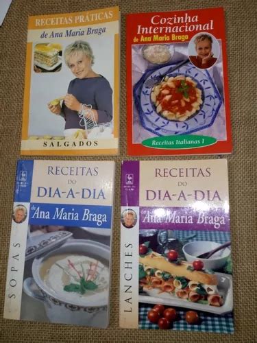 Livro De Receitas Ana Maria Braga - Livro De Receitas Ana Maria Braga | MercadoLivre