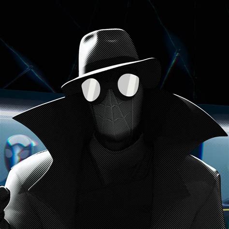 Spider Noir Icon Black And White Spider Noir Spiderman Superhero Wallpaper