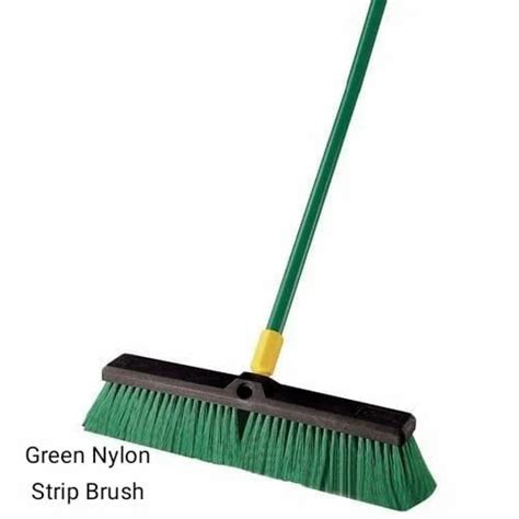 medium green nylon strip brush bristle length  mm  rs piece
