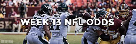 Nfl Week 13 Betting Lines Vegas Spreads And Game Previews