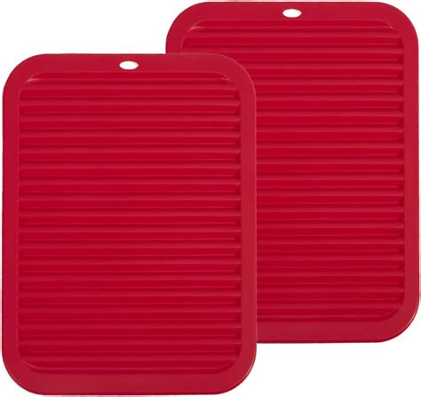 Amazon Auzla Trivet Mat For For Hot Pots And Pans Silicone Hot Pad For Hot Dishes Heat