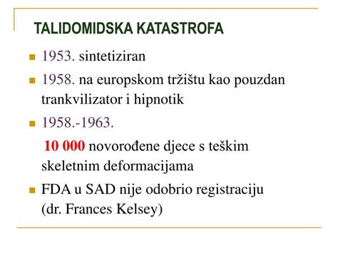 Ppt Prenatalni Razvoj I Teratogeni Čimbenici Powerpoint Presentation