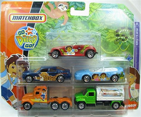 5 Pack 2008 Go Diego Go Matchbox Collectors Forum
