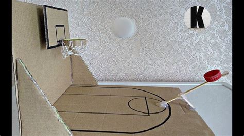 How To Make Amazing Diy Basketball Game At Home Out Of Cardboard Баскетбольные матчи