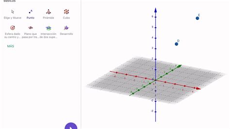 Puntos Y Vectores En Geogebra 3d Youtube