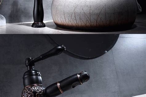 Luxury New Basin Faucets Pull Out Black Bathroom Sink Crane Copper Sink WC Mixer Faucet Hot And