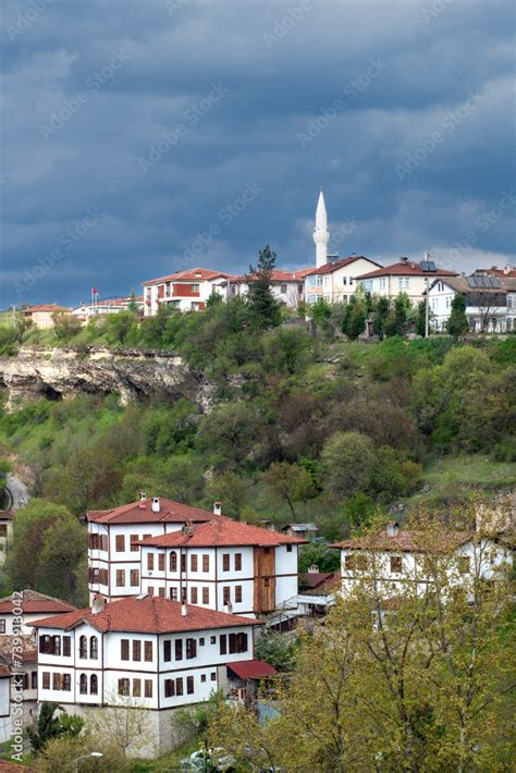 Traditional Ottoman Houses And Mosques And Turkish Baths In Safranbolu