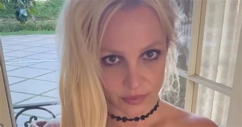 Britney Spears Ditches Bra And Holds Boobs In Sheer Dress After Slew Of Naked Snaps Daily Star