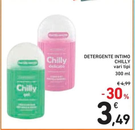 DETERGENTE INTIMO CHILLY Vari Tipi 300 Ml Offerta Di Spazio Conad