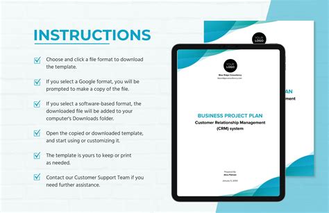 Business Project Plan Template in Word, PDF, Google Docs - Download | Template.net