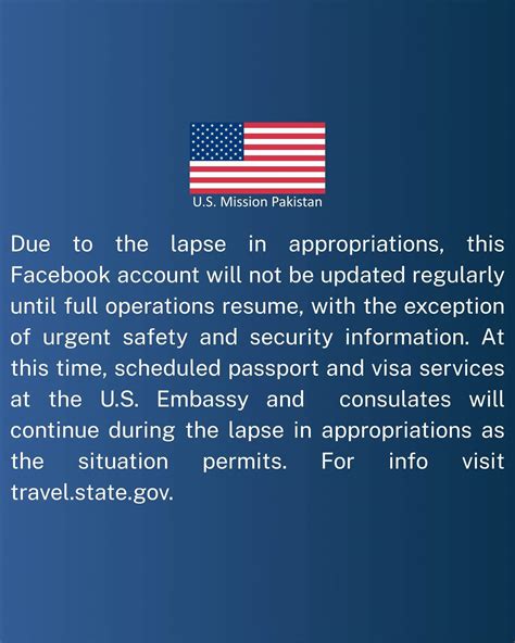 Guidance On Operations During A Lapse In Appropriations 3