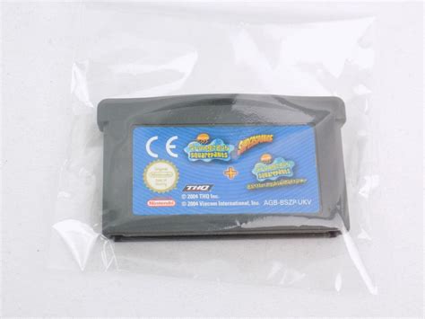 Gameboy Advance Gba Spongebob Squarepants Supersponge Battle For Bikini Bottom Grade A