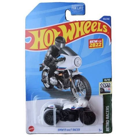 Hot Wheels Bmw R Ninet Racer Blanca Moto