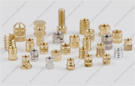 Brass Inserts Brass Inserts Manufacturers Brass Moulding Inserts