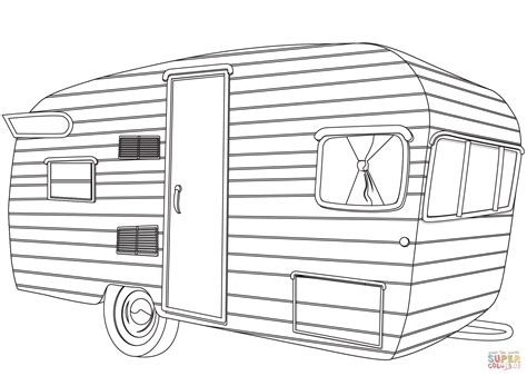 Free Printable Camper Coloring Pages - Printable World Holiday