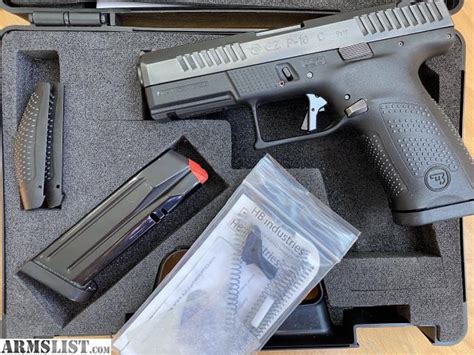 Armslist For Saletrade Cz P10c Fiber Optic Hb Trigger