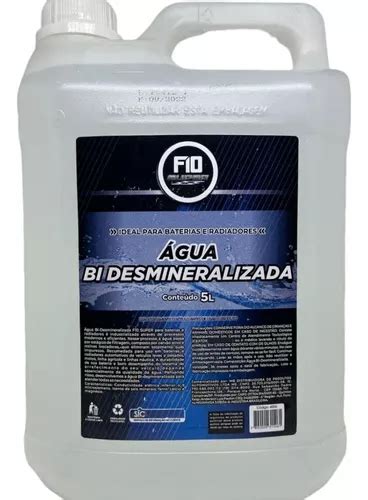 Gua Bi Desmineralizada F Super Bateria Radiador Litros