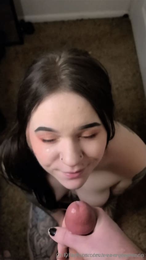 Pov Brunette Sucks Cock Gets Facial