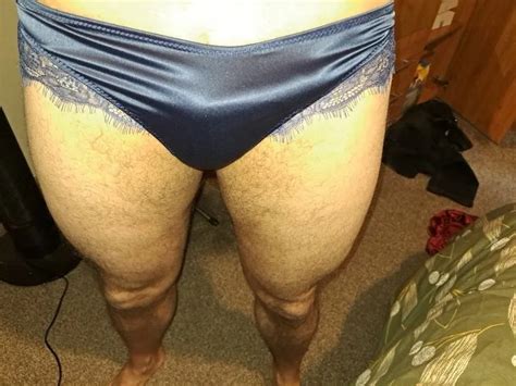 Playing With Her New Blue Satin Panties Nude Pics Xhamster