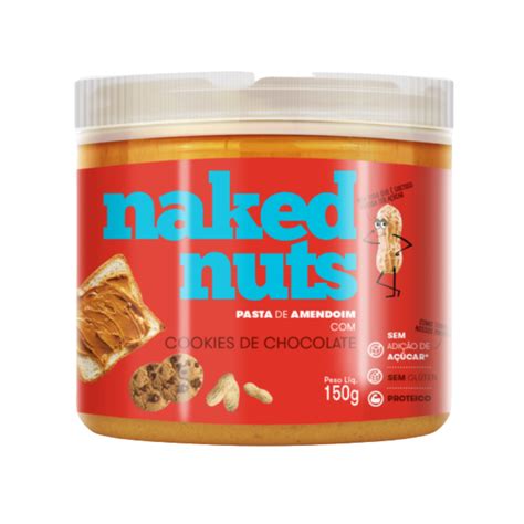 Pasta De Amendoim Cookies Naked Nuts