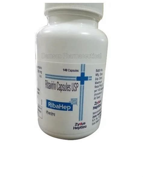 ribahep ribavirin mg capsules  rs bottle ribavirin tablets