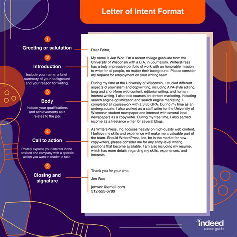 How To Write A Letter Of Intent With Examples And Tips Indeed