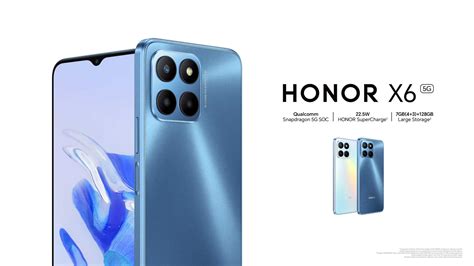 Official Honor X6 5g Debuts With Snapdragon 480 And 50mp Triple Cameras