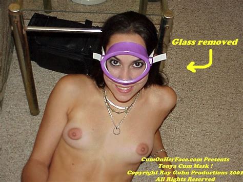 Tonya Cum Mask Porn Pic