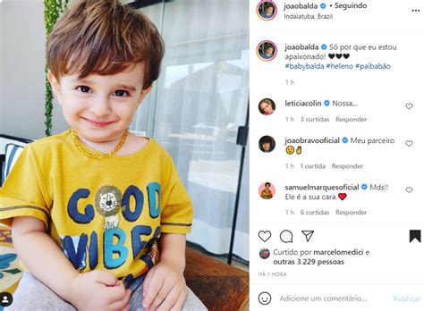 Filho de João Baldasserini explode o fofurômetro em nova foto