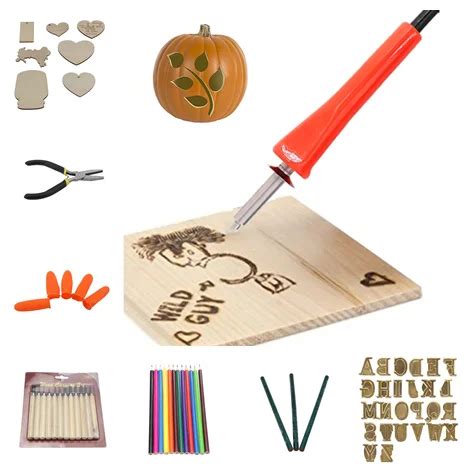 Hot Woodburning Tool With Variable Temperature Control - Buy Full Set ...