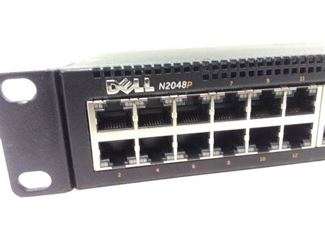 Dell Powerswitch N2048p Gigabit Poe Ethernet Switch 884116268932 Ebay