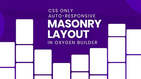 Auto Responsive Masonry Layout For Gallery Post Using Css Only Youtube