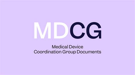 What Are The Mdcg Documents And Why Are They Important Scilife