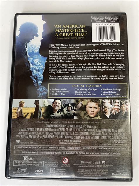 Flags Of Our Fathers (DVD, 2-Disc Special Edition) 97361235141| eBay